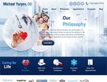 Tablet Screenshot of michaelyuryevdo.com
